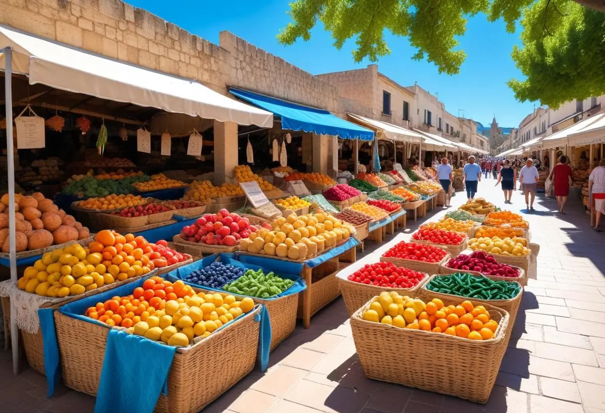 Shopping i Alcudia illustration