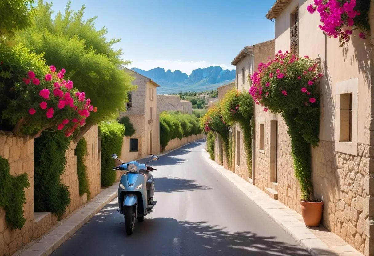 Hyra moped i Alcudia