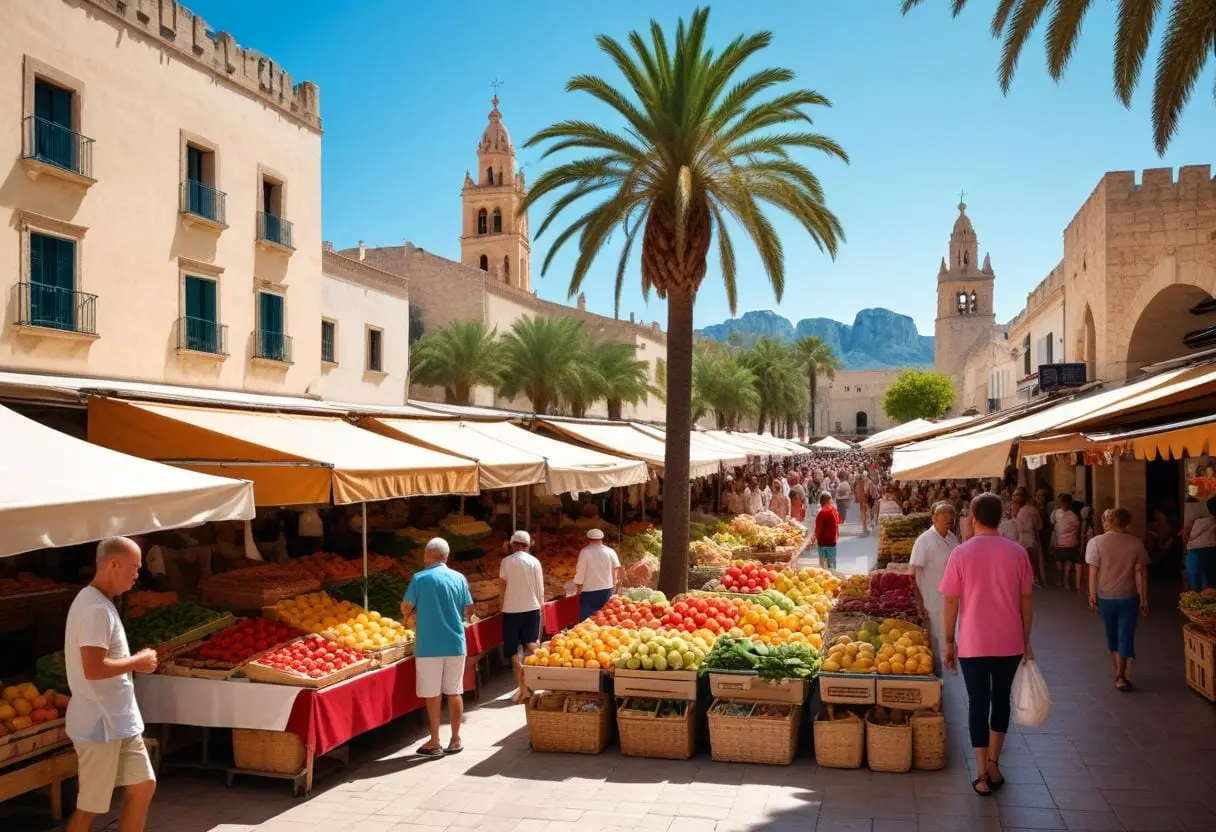 Marknader i Alcudia
