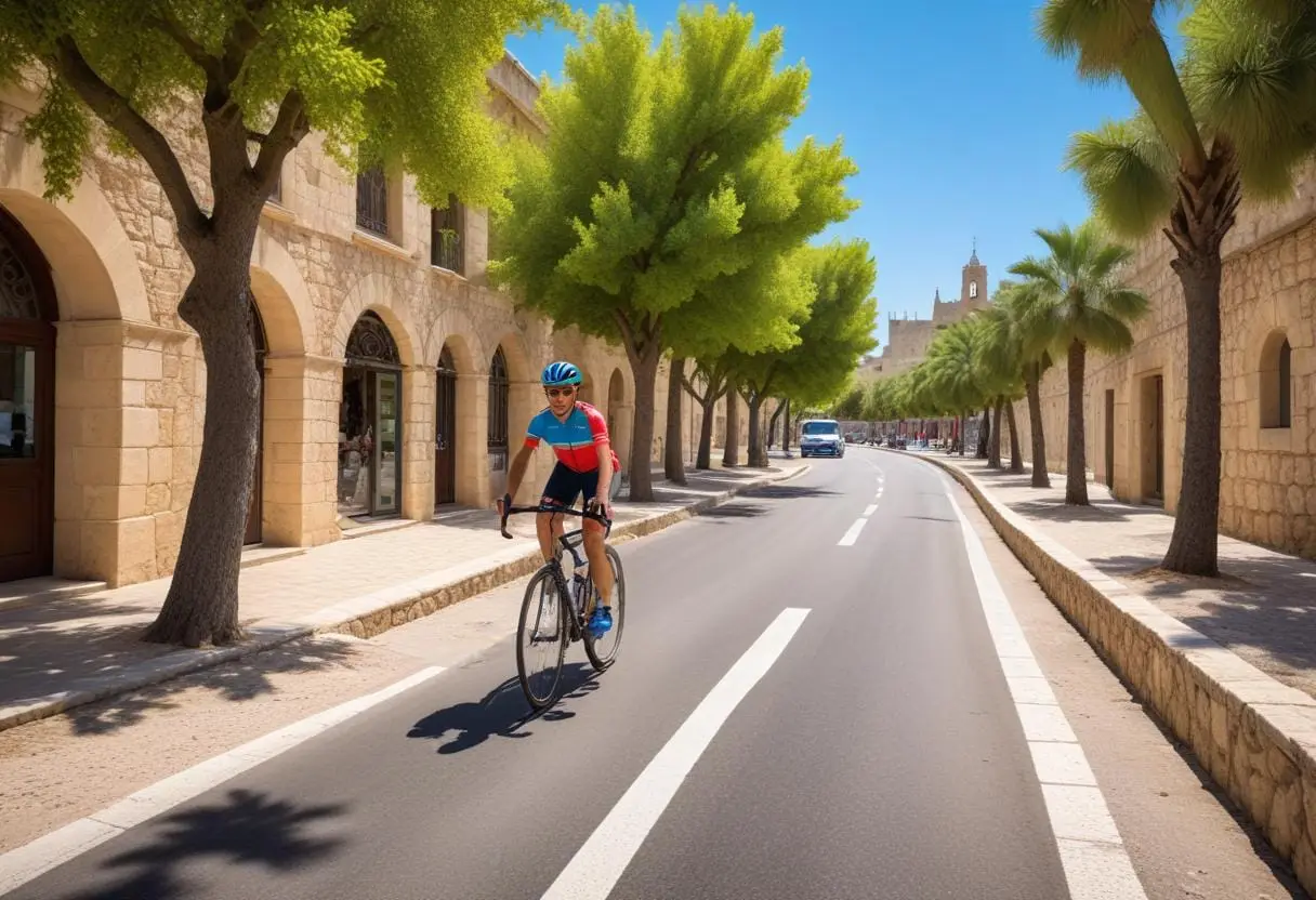 Kollektivtrafik i Alcudia illustration