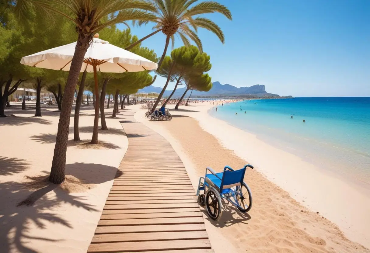 Tillgänglighet i Alcudia